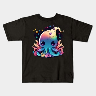 Colorful Squid Kids T-Shirt